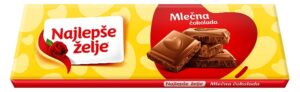 Cokolada mlecna Najlepse zelje 250 g
