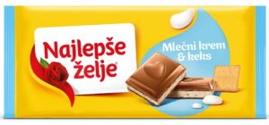 Štark čokolada nž Mlečni Krem 100 g