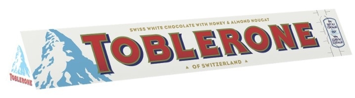 Čokolada Toblerone White 100 g Monde