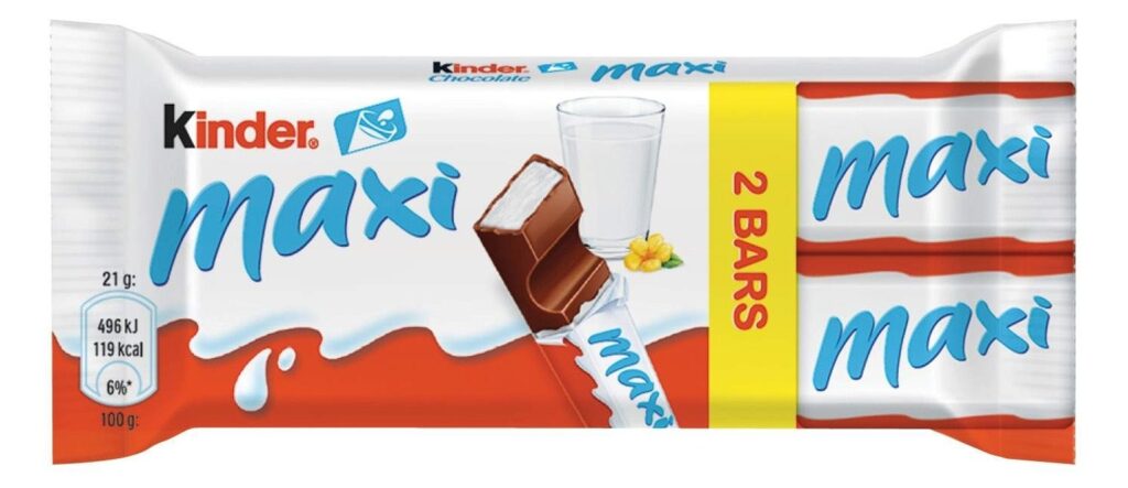 čokolada Kinder Maxi 42 g