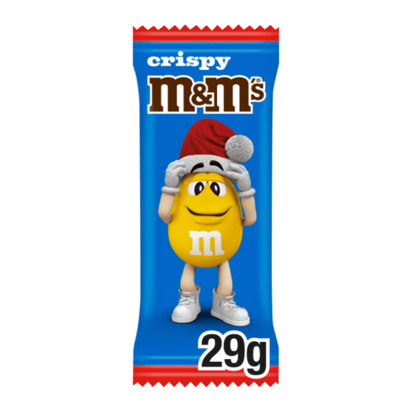 Čok Figura M&m Crispy Santa 29 g Xmas
