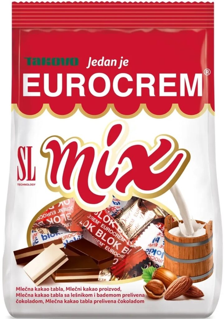 Čokolade Eurocrem Mix 280 g