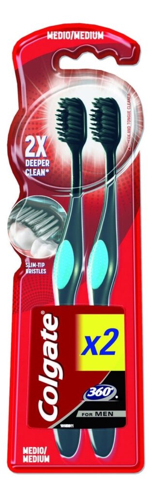Colgate četkica 360 Black 2/1