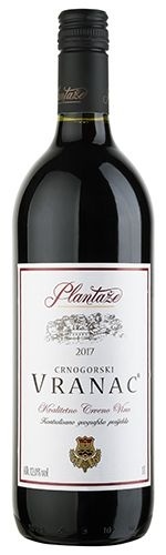 Vino crveno Vranac Plantaze 1 l