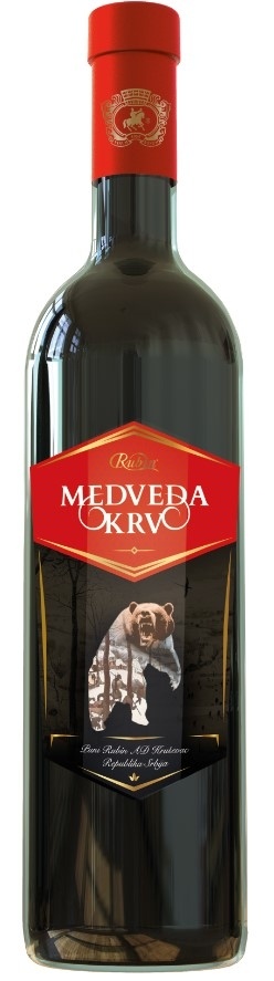 Vino Crv Medveđa Krv 0,75 l Rubin