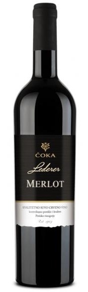 Vino Crv kv Lederer Merlot 0,75 l čo
