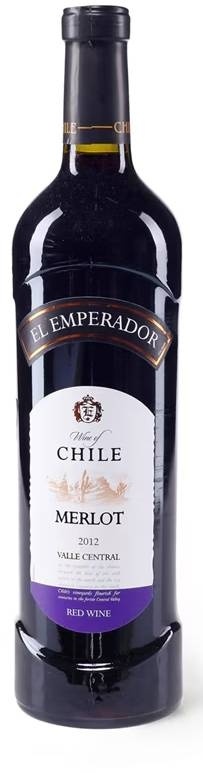 Vino crno Merlot El Emperador 0,75 l