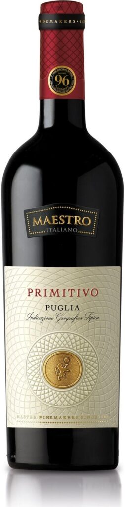 Vino crv.Primitivo Puglia Maestro 0,75 l