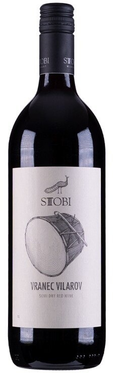 Vino Crv kv Vranac 1 l Stobi