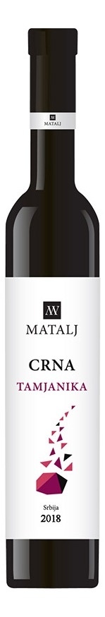 Vino Crna Tamjanika 0,5 l Matalj