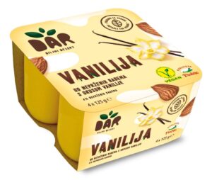 Desert Biljni Vanila 4x 125 g Dar