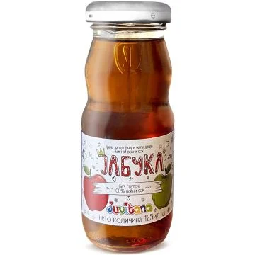 Sok Bistri Juvitana od Jabuke 125 ml