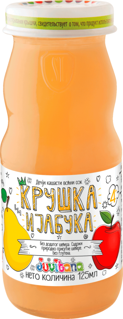 Sok Kruška i Jabuka pt Juvita 130 g