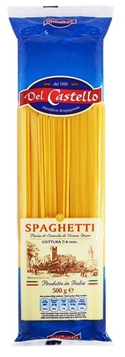 Spaghetti No3 500 g Del Castello