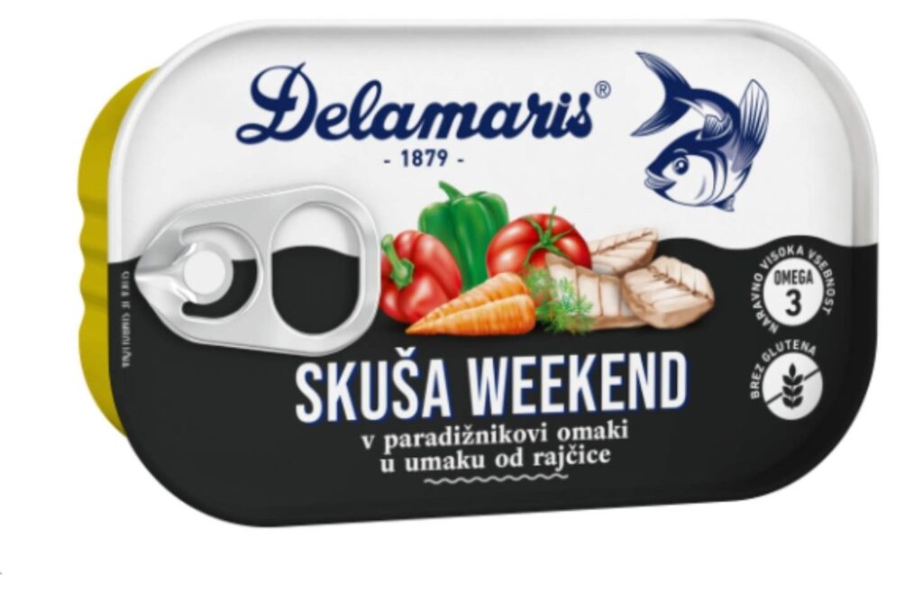 Delamaris Skusa sa Povrcem Vikend 125 g