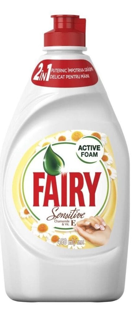 Det.za sud.Fairy Chamom.&Vit. 450 ml