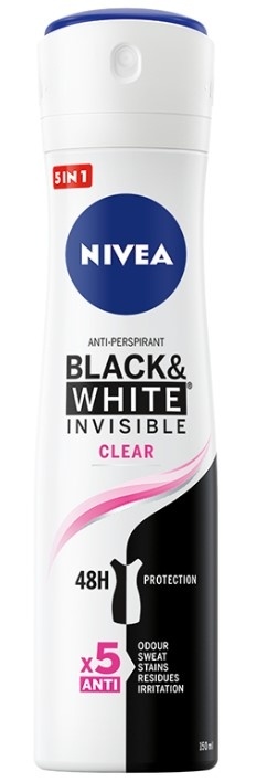 Nivea deo Black&white Clear 150 ml