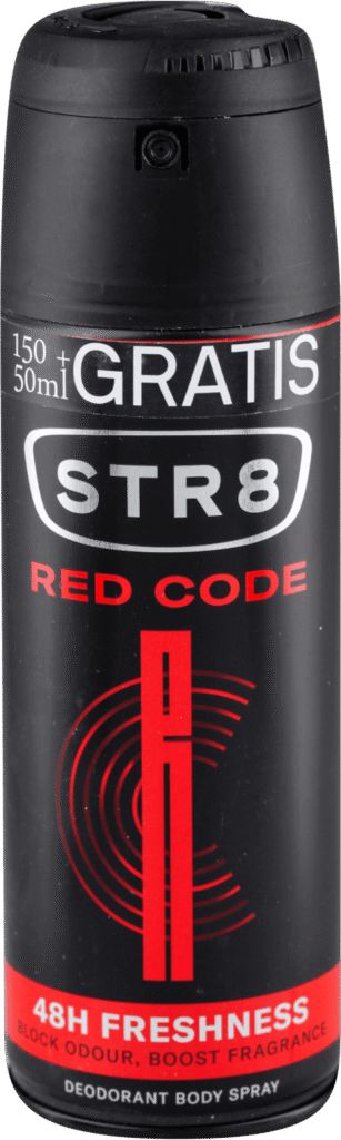 STR8 deo sprej 200 ml Red Code