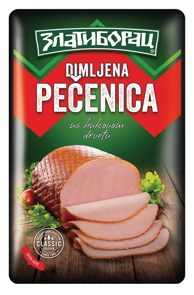 Zlatiborac pečenica Dim Slajs 125 g