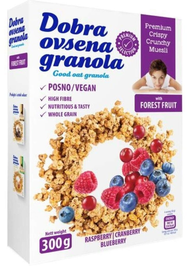 Granola Dobra Ovs Prem Šum Voće 300 g