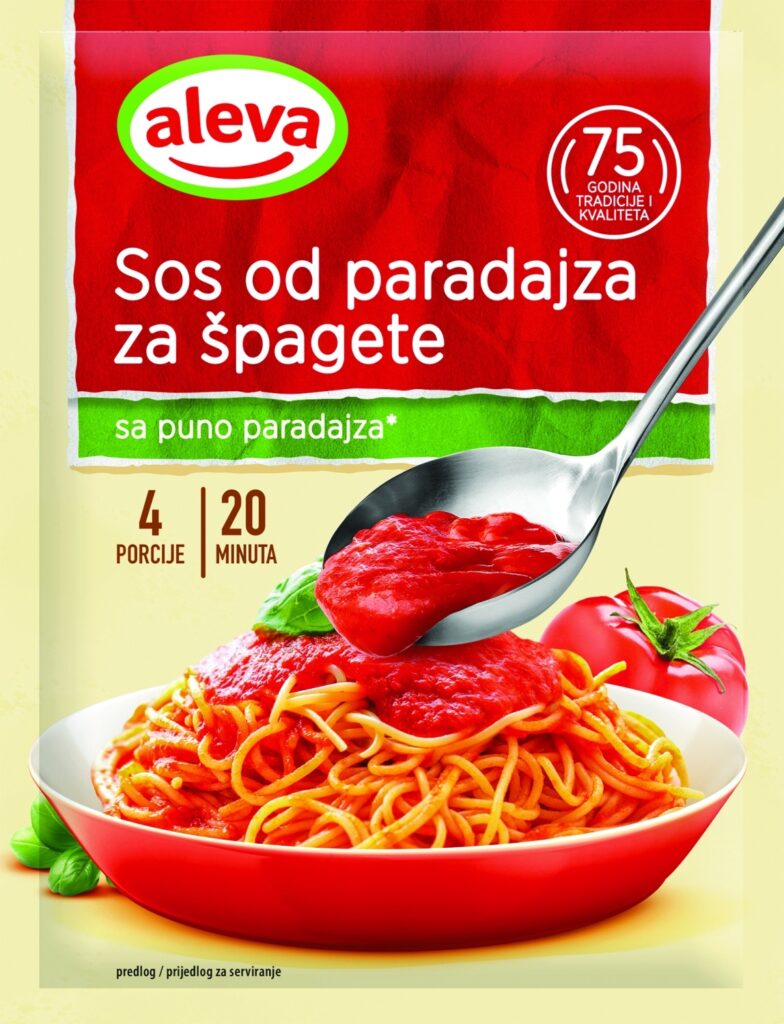 Aleva sos paradajz za spagete 85 g