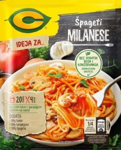 c Fix Špageti Milanese 50 g c