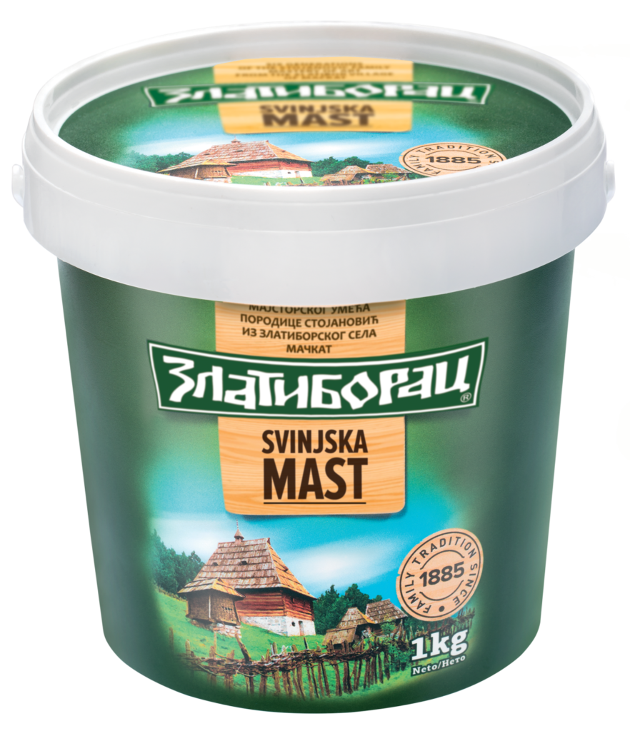 Zlatiborac mast Svinjska Domaća 1 kg