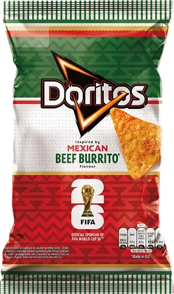 Tortilja Doritos Beef Burrit wc 90 g