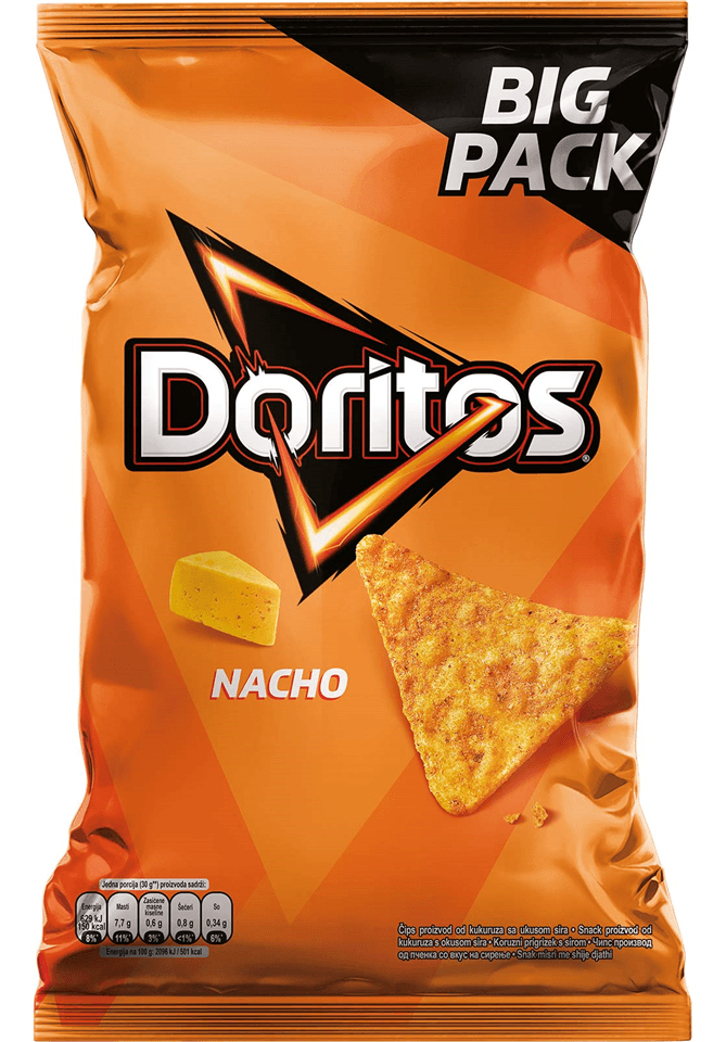 Tortilja Doritos Nacho Cheese 160 g