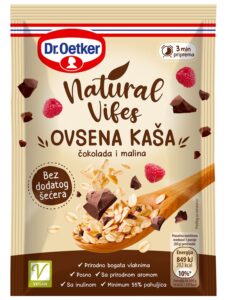 Dr.oetker Natural Ovsena Kasa Coko/malina 60 g