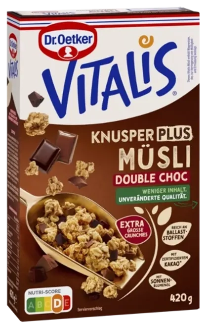 Granola Vitalis Knusp Doub Cho 420 g