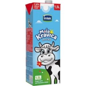 Imlek mleko Trajno Kravica 2.8%mm 1.5 l