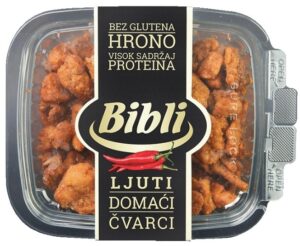 Čvarci Domaći Ljuti 200 g Bibli