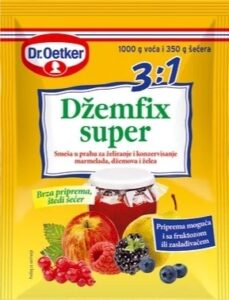 Džemfix 3:1 25 g dr Oetker