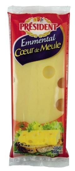 President sir Emmental 250 g