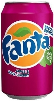 Fanta sok Apple Cherry 0,33 l Can