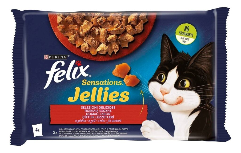 Hrana/macke Sensations meso Felix 4x 85 g
