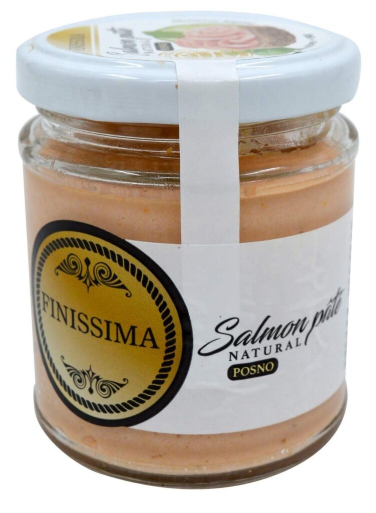 Pate Losos Natural 150 g Finissima
