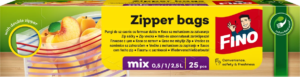 Kese Zamrz Zip Mix 0.5 l 1 l 2.5 l Fino