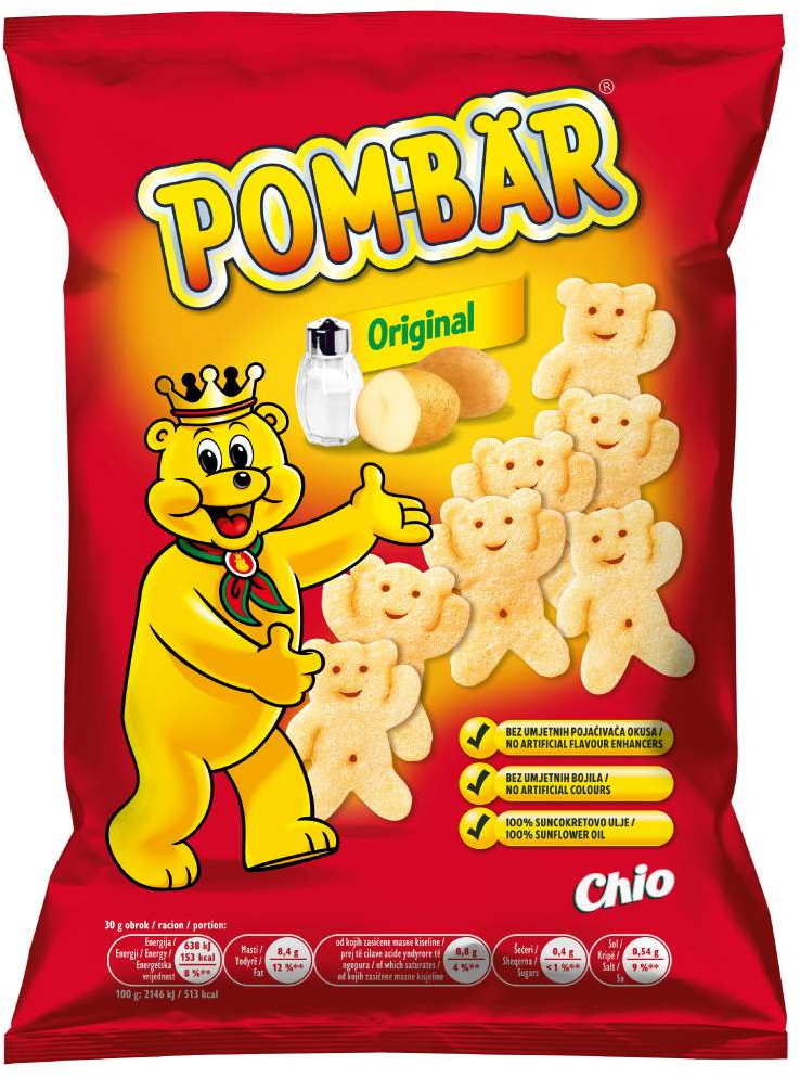 Flips Chio Pom Bar Original 20 g