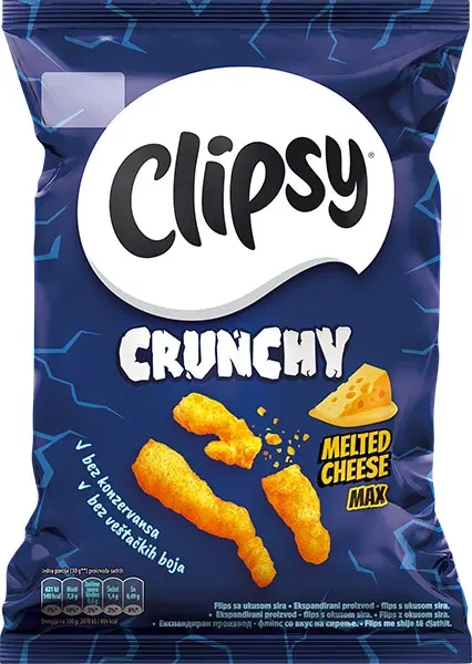 Flips Clipsy Crun Melted Cheese 70 g