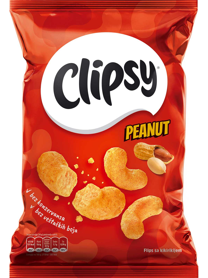 Flips Clipsy Peanut 50 g