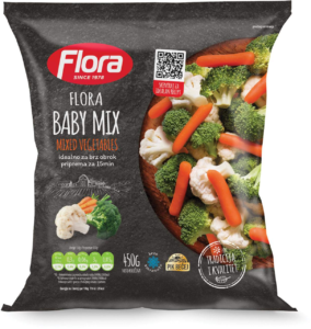 Povrće Meš Baby Mix Smrz 400 g Flora