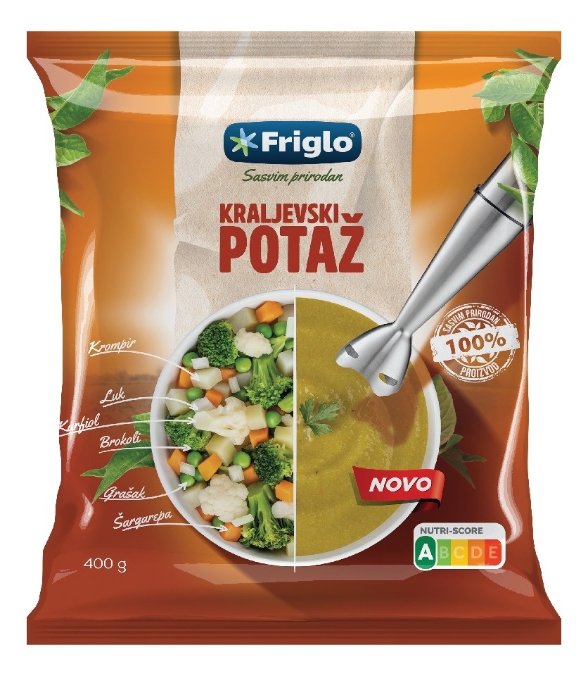Potaž Kraljevski Smrz 400 g Friglo