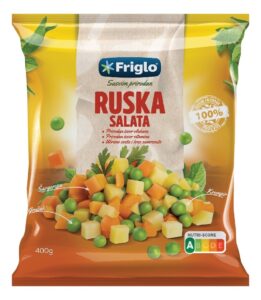 Ruska Salata Smrz 400 g Friglo