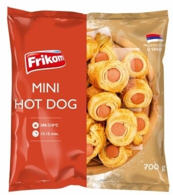 Frikom hot Dog Mini Smrz 700 g