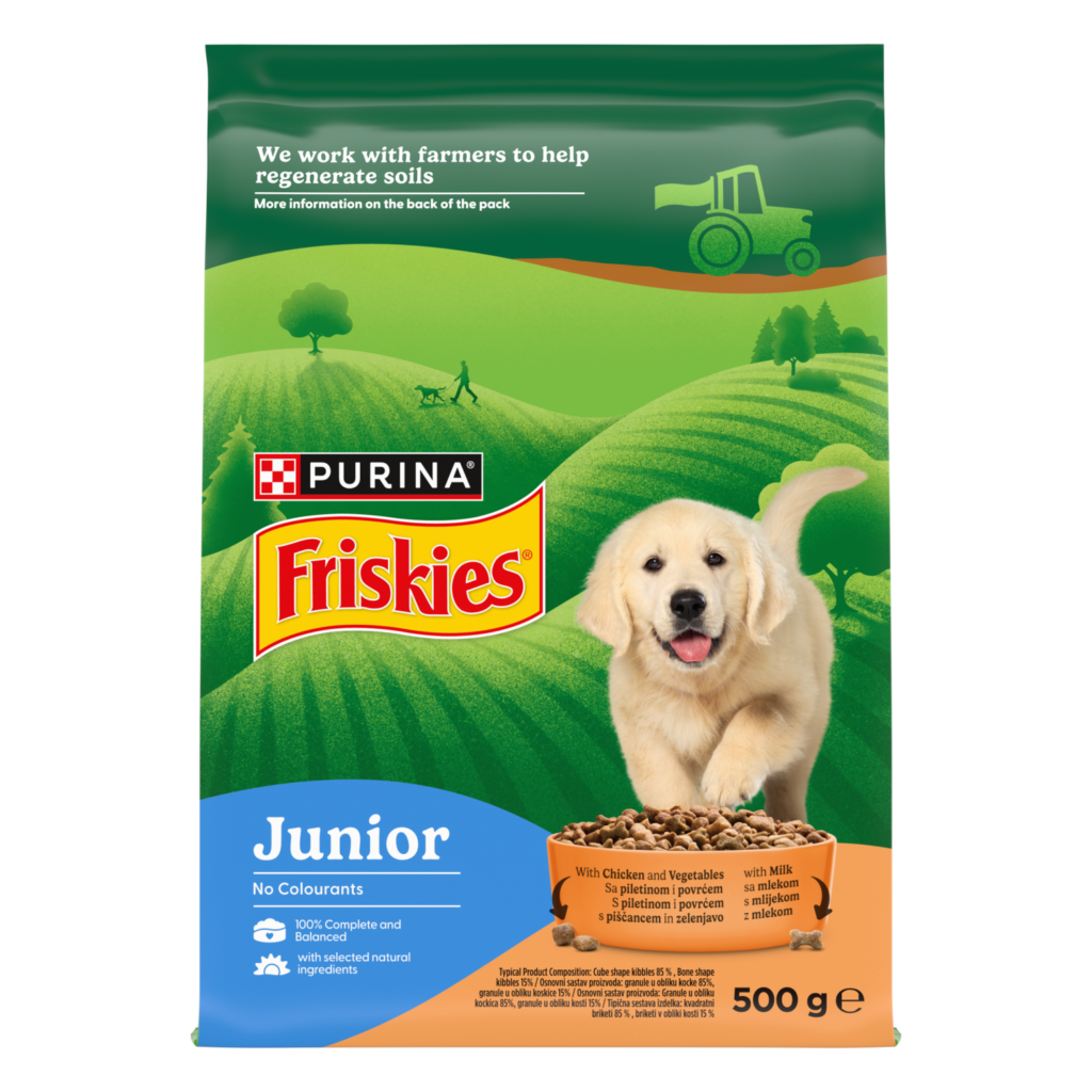 Hrana za Pse Friskies Granule Junior 500 g