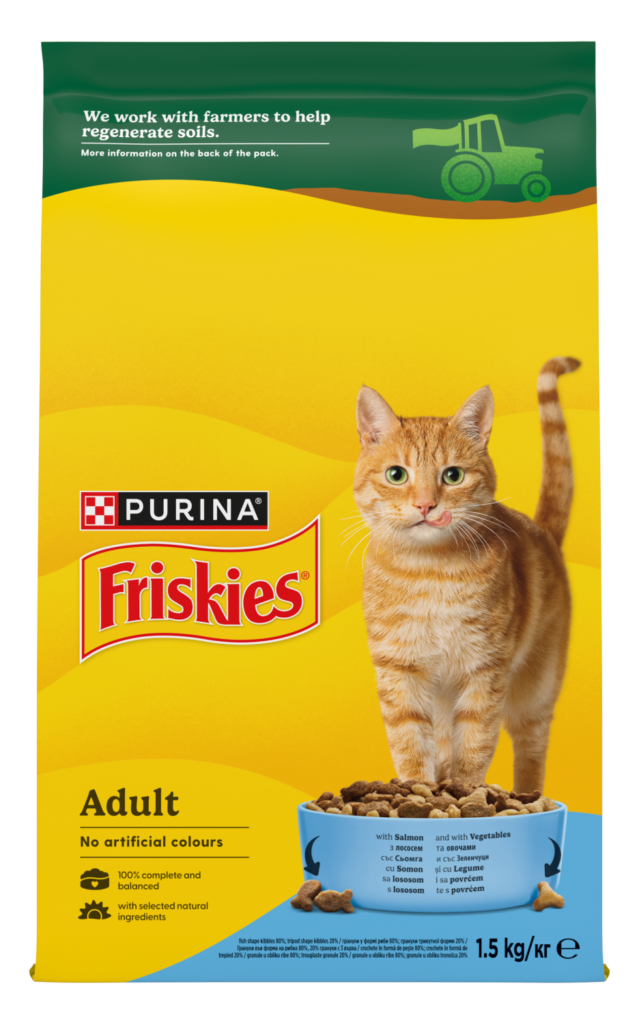 Friskies Gran Mačke Losos 1,5 kg