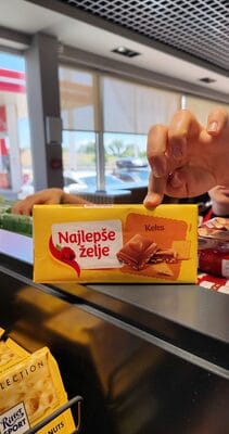 čokolada keks Najlepse zelje 85 g