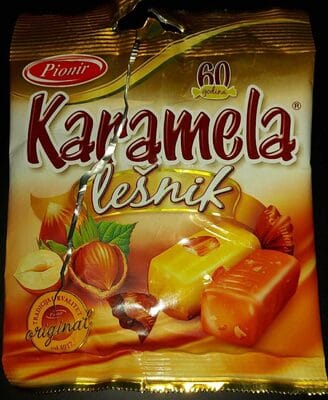 Pionir karamela lesnik 100 g